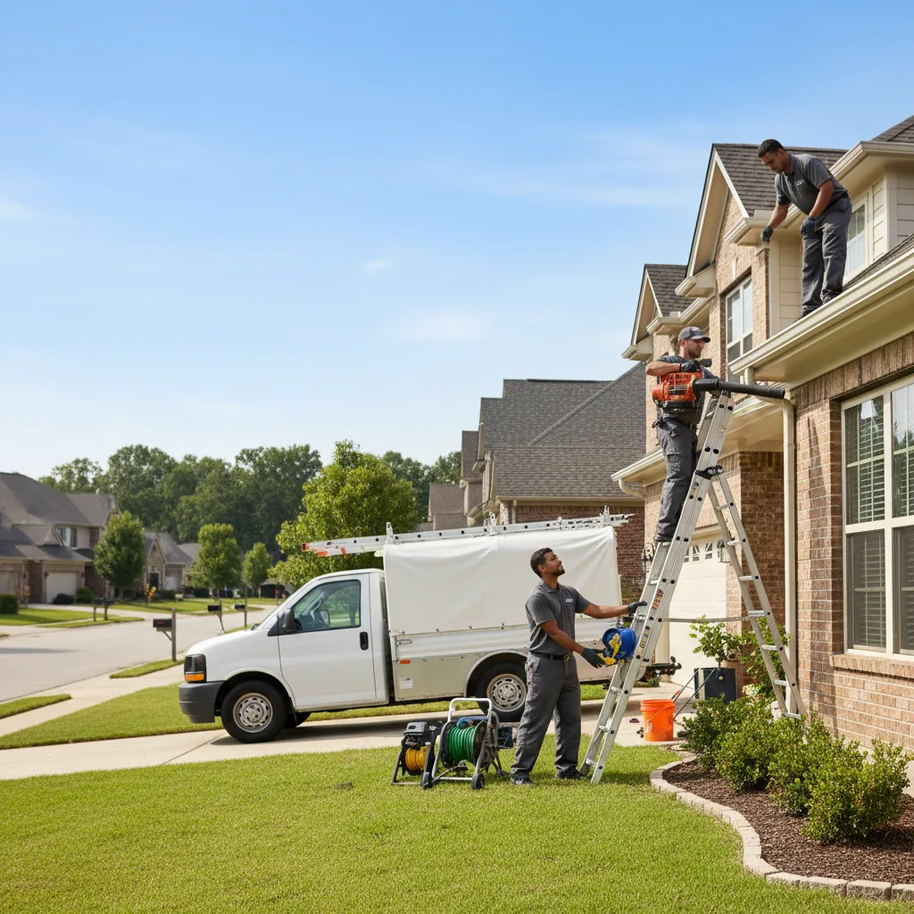 Home Gutter Service in Flatonia, TX near me